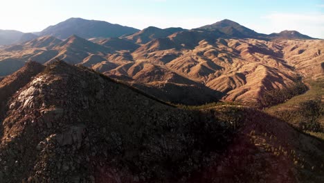 avión no tripulado aves cinematográficas vista de ojo río colorado pescador paraíso deckers cheesman cañón de coníferas perennes roca alce arroyo pino montañas rocosas sombreadas ladera de la montaña movimiento hacia adelante 4k