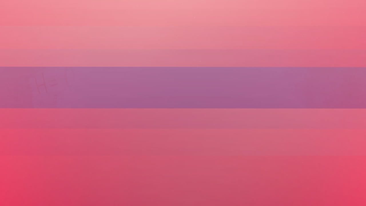 animación de línea púrpura con espacio de copia en fondo rosa