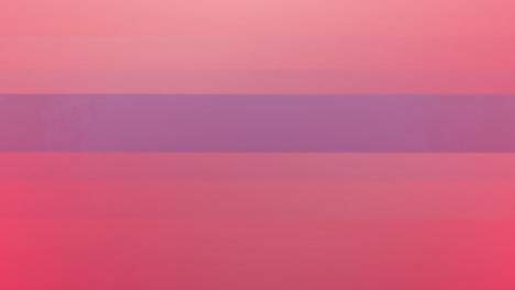 Animation-of-purple-line-with-copy-space-on-pink-background