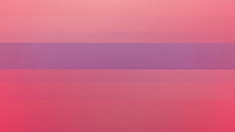 animation of purple line with copy space on pink background