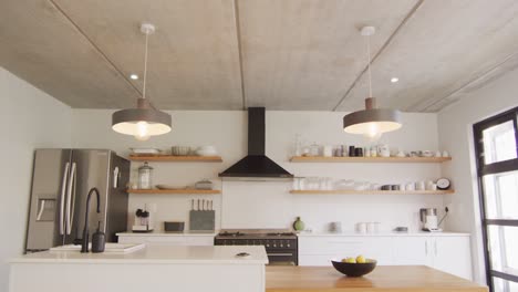 General-view-of-luxury-kitchen-with-fridge-and-countertop