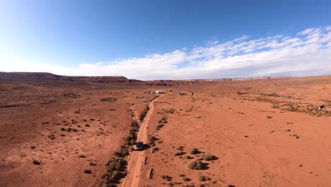 Rückfahrt-Vom-Monument-Valley-In-Arizona