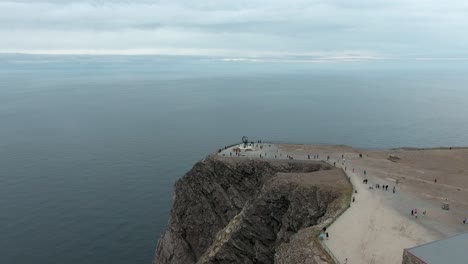 Cabo-Norte-(Nordkapp)-En-El-Norte-De-Noruega.