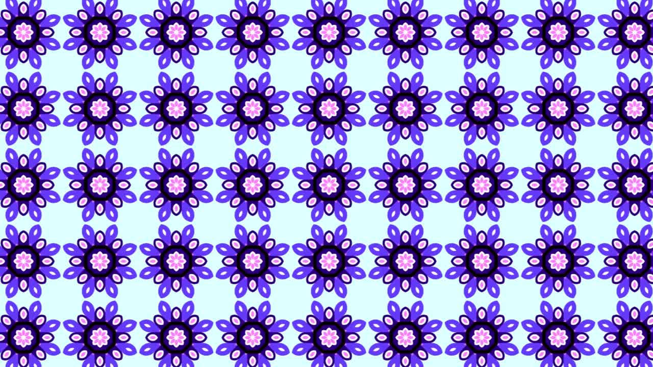 flor vintage de fondo de color azul