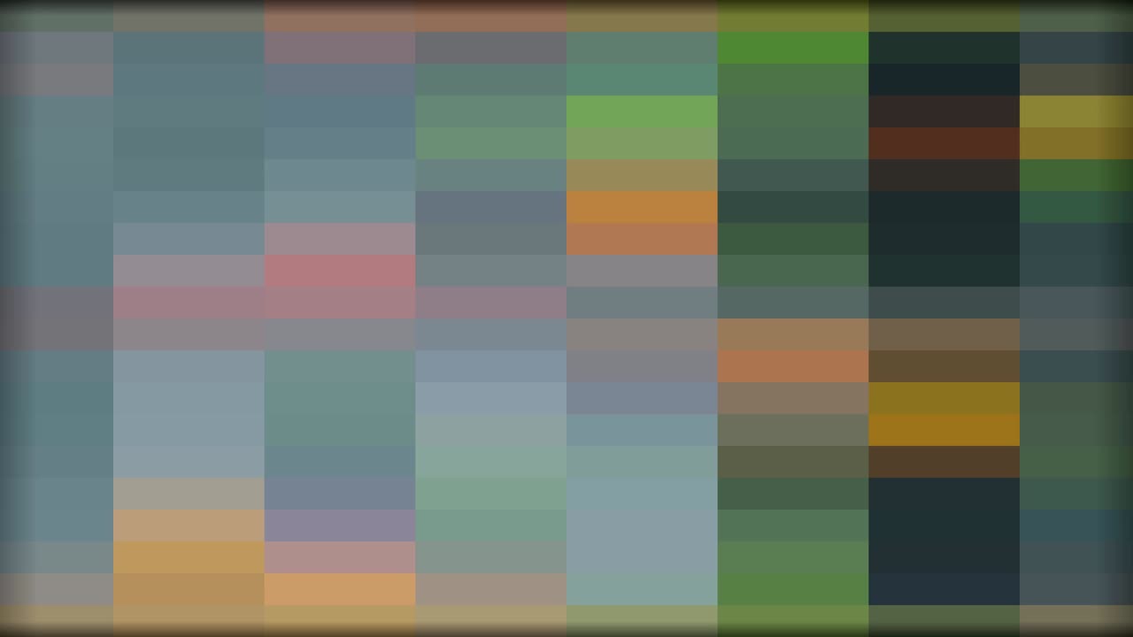 multicolor background of pixels in motion