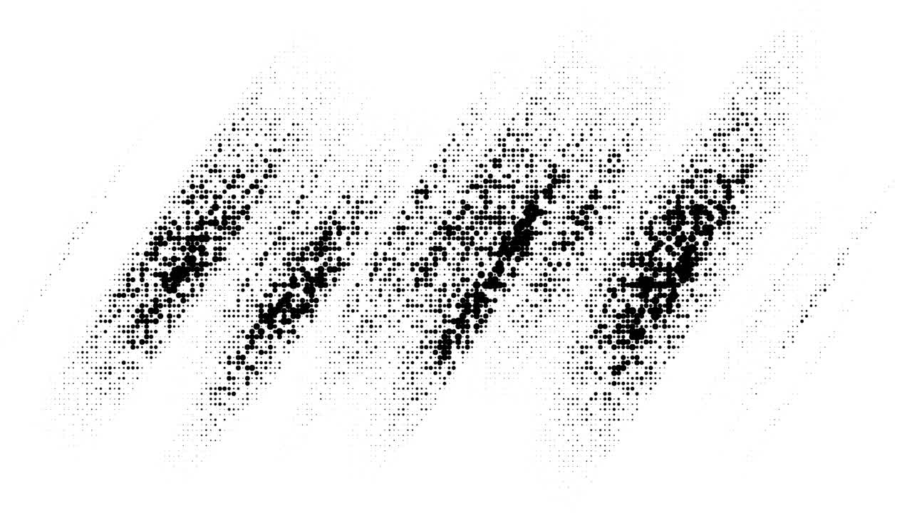 추상적인 점 모양