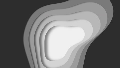 elegante elemento de diseño curvo en blanco y negro clásico