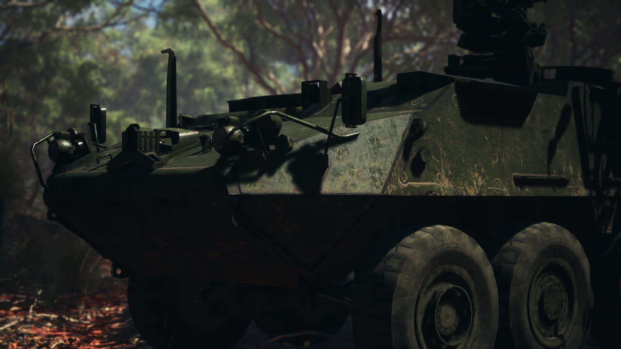 carro armato dell'esercito di battaglia sulla strada