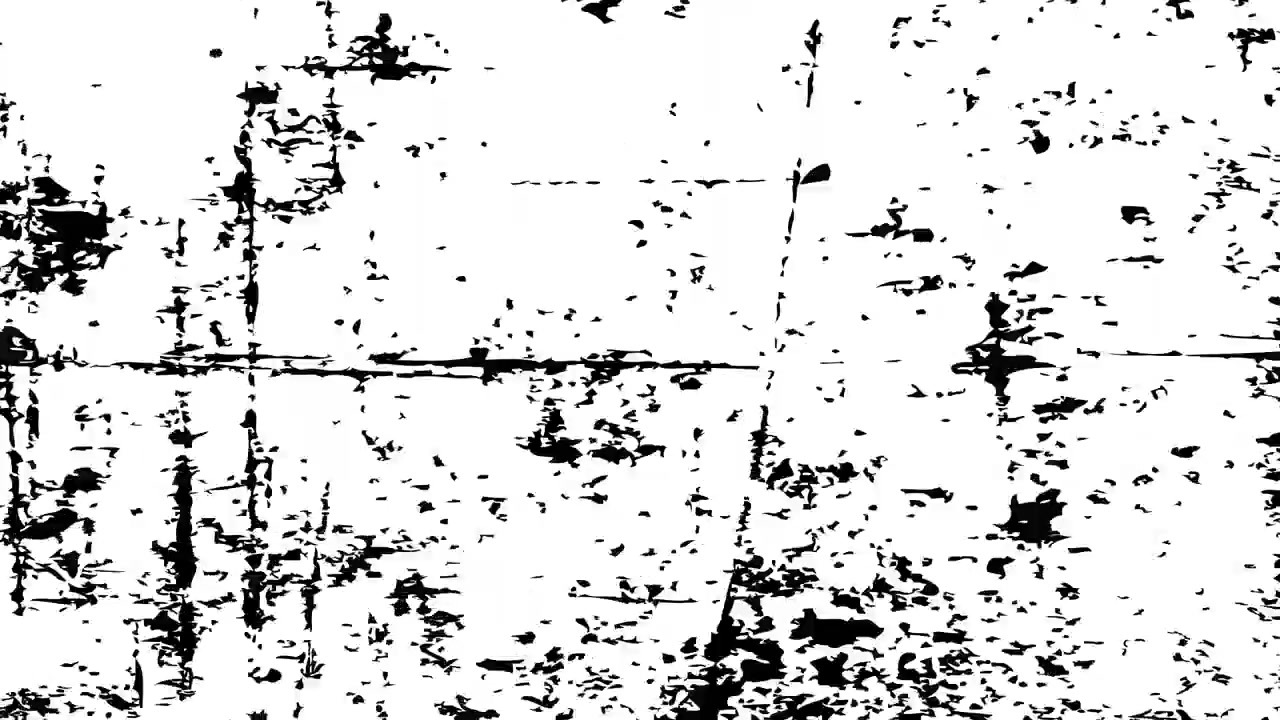 Abstrakt grunge-teksturoverlay med flimrende sort-hvide mønstre
