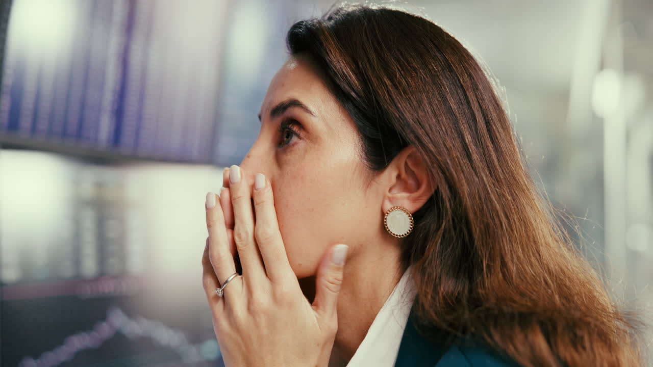 스트레스를 느끼는 사업가