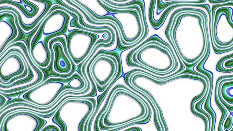 relieve de topografía gradientes líquidos de bucle de fondo. renderizado en 3d