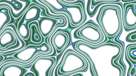 topography relief liquid gradients looping background. 3d rendering