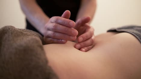 professional spa massage, back, foot, whole body massage