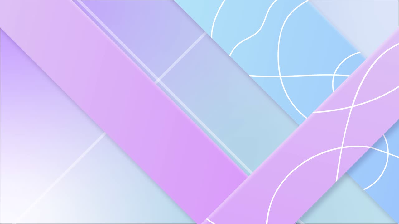 Motion abstract geometric shapes colorful Memphis background. Elegant and dynamic style for business and corporate template. looped animated footage. gradient bright elements. screensaver