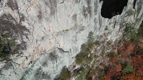 Seneca-Rocks-Wandklettern-Drohne-Pfanne