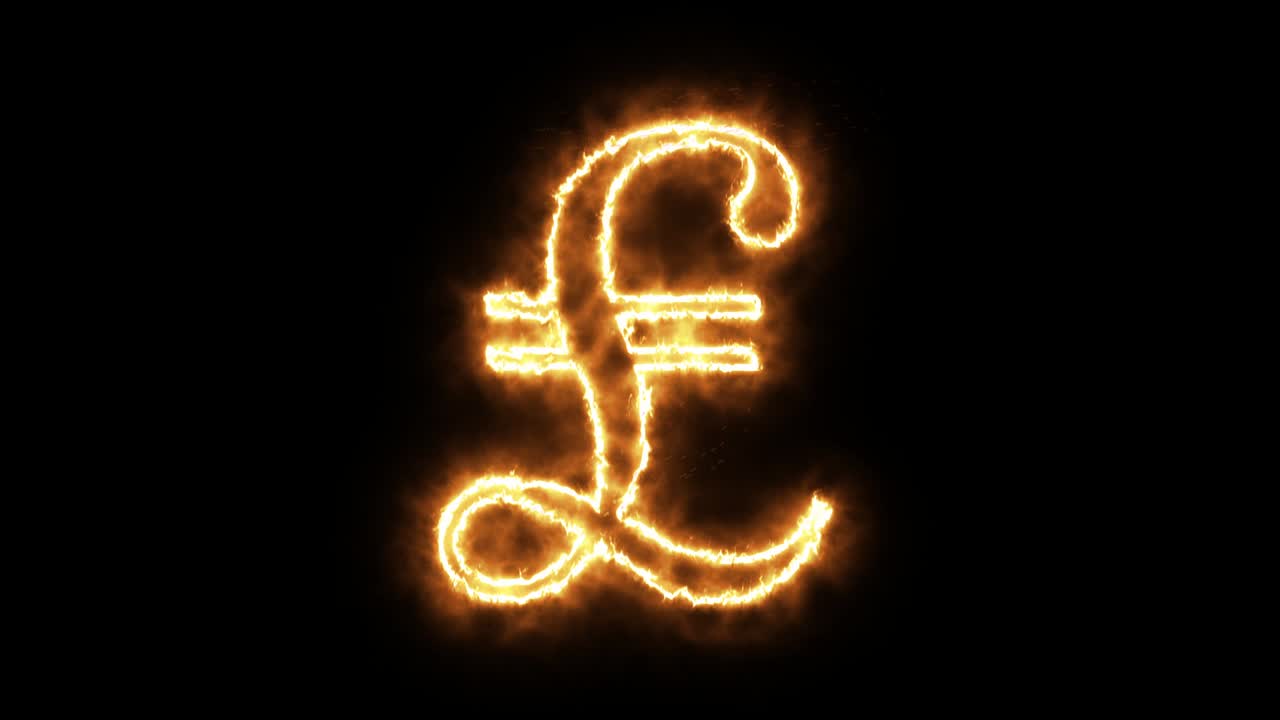 Lira symbol of burning flame. Turkey lira symbol made from fire flame. Flaming burn font or bonfire alphabet text with sizzling fiery shining heat effect. 3D rendering.