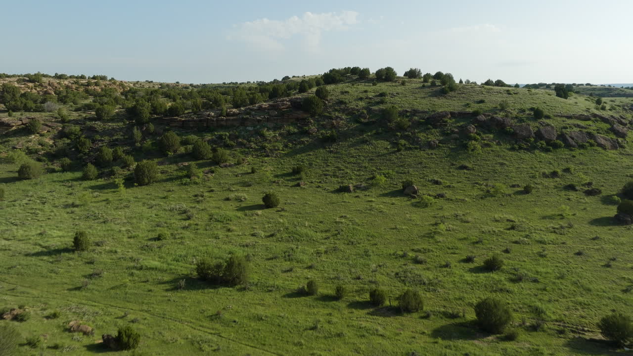 High-Angle View of the Southwestern Plains
