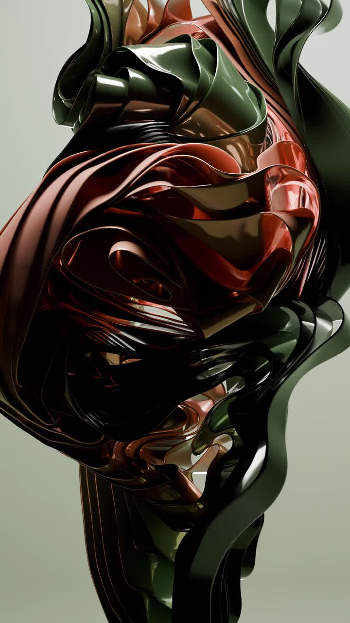 Abstract Metallic Sculpture
