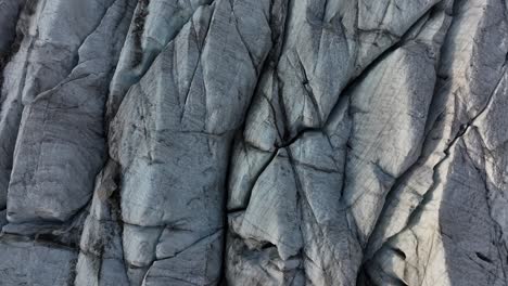 close-up of the morteratschgletscher glacier, the largest glacier in the bernina mountains in the bündner alps, switzerland