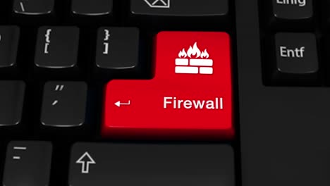 firewall key on a keyboard