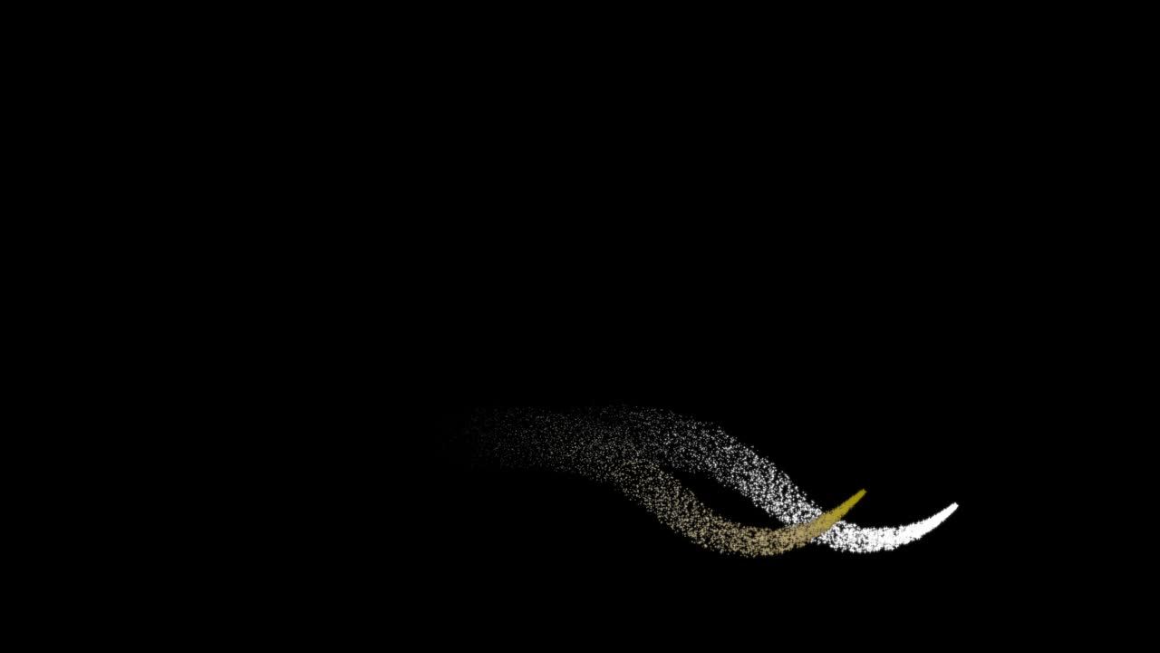 Abstract background image with alternating golden and silver waves, loop video.