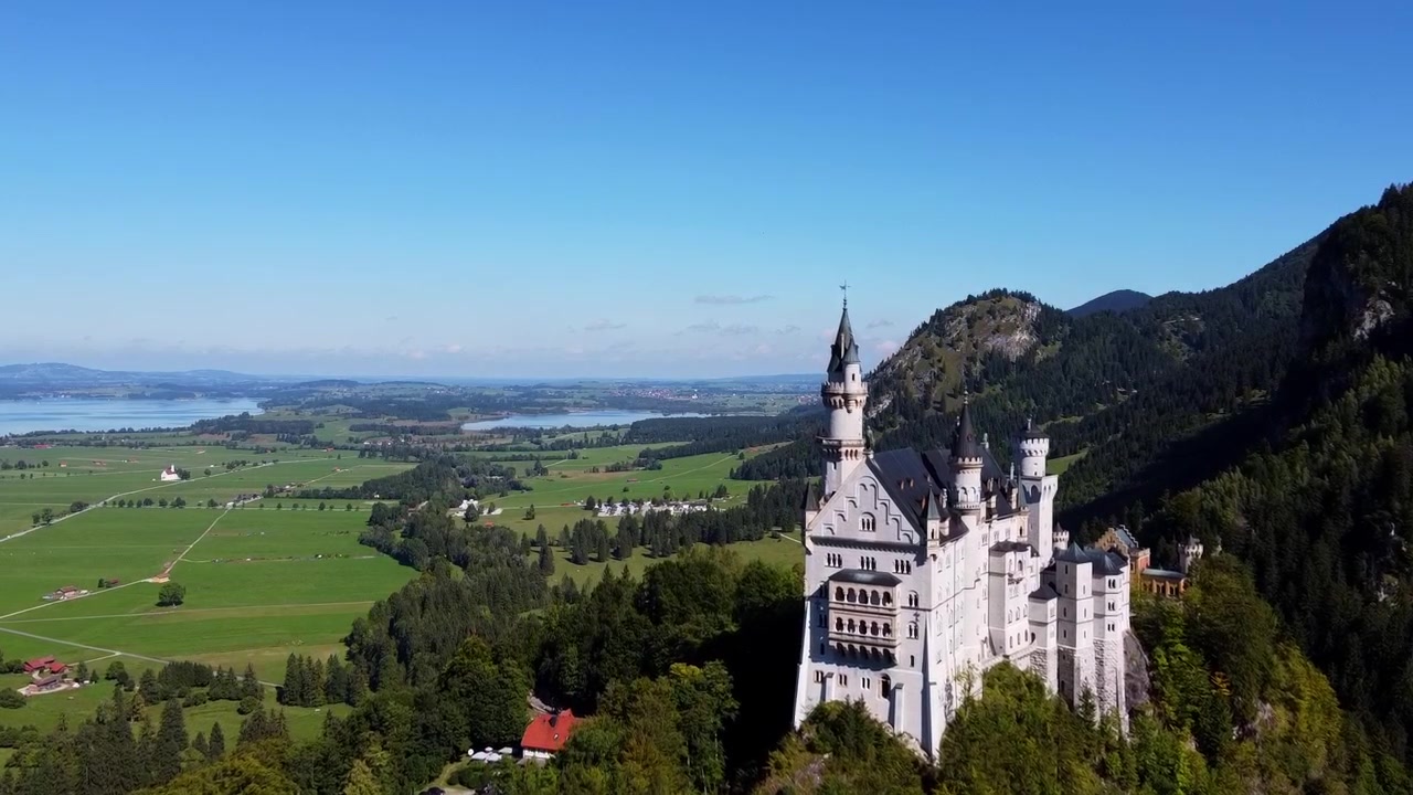 Castello di Neuschwanstein in Baviera, Germania
