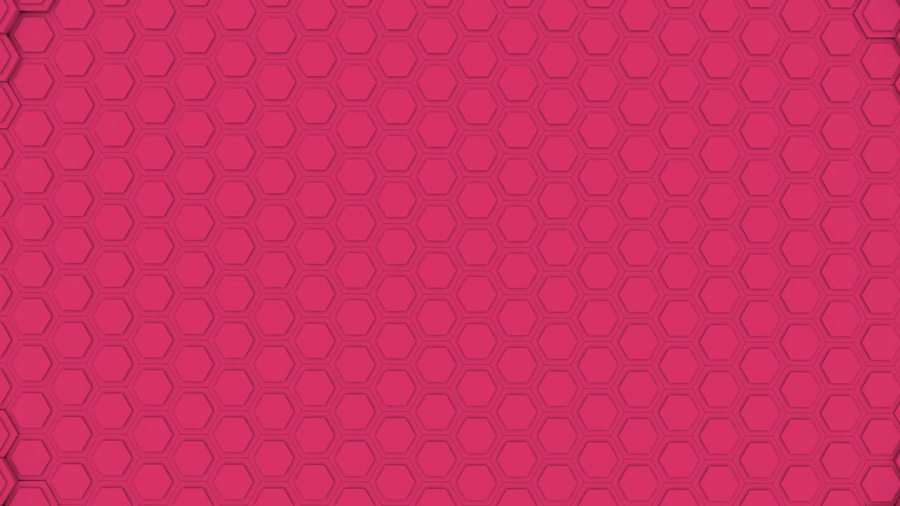 hexágono abstracto fondo futurista animación de bucle sin costuras, elemento de gráficos en movimiento