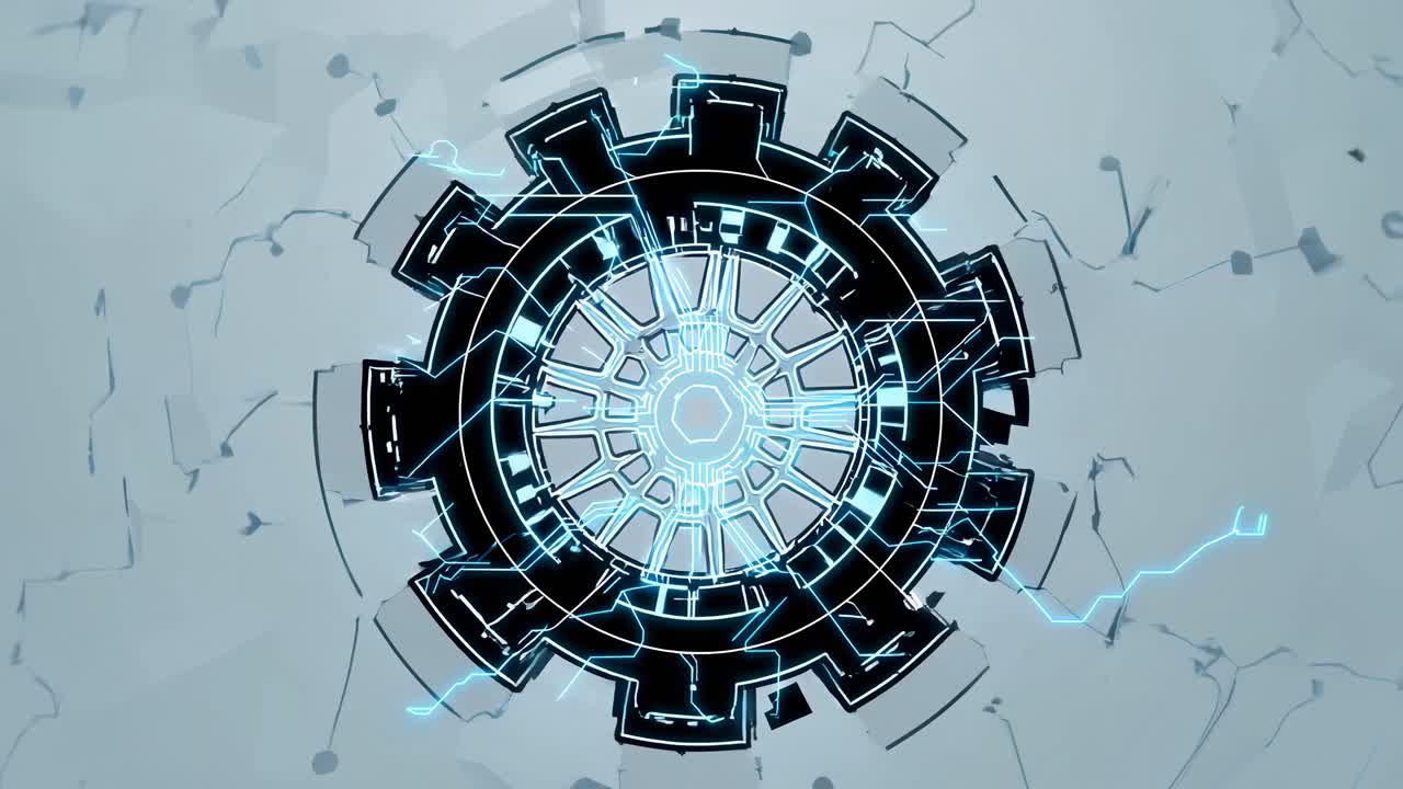 추상적인 기하학적 기술 설계