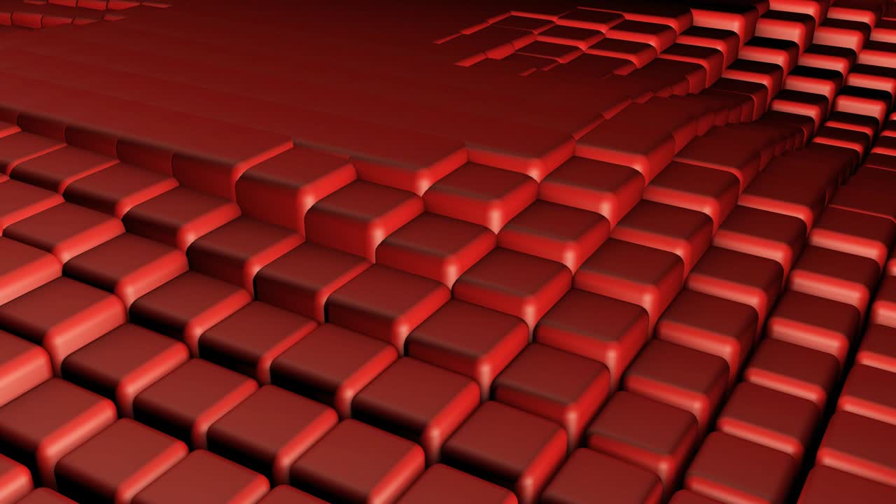 sitio web de fondo con cuadrados de cubo y arte colorido