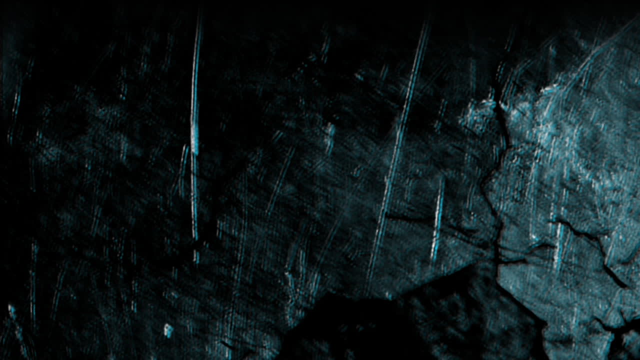 animación de movimiento y cambio de textura verde y espacio de copia en fondo negro