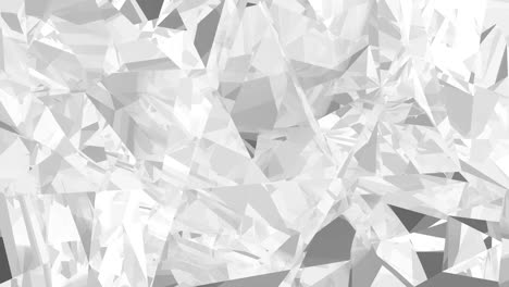 abstracto de fondo gris en 3d, bucle.