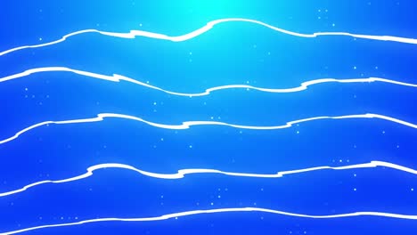 Animation-of-moving-shapes-on-blue-background