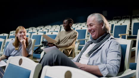 People-in-the-theater-before-rehearsal