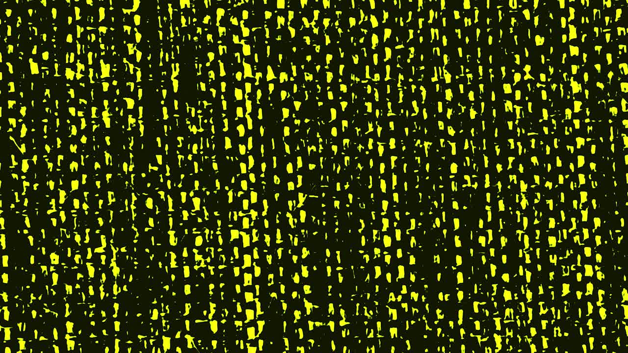 Abstract Pattern with Yellow Dots on Dark Background