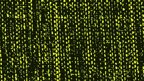 abstract pattern with yellow dots on dark background