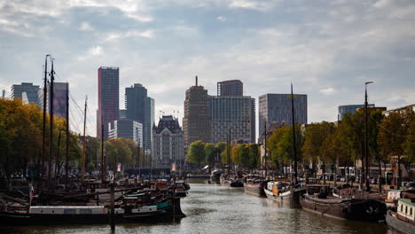 Rotterdamer-Alter-Hafen-Tagsüber-Landschaft