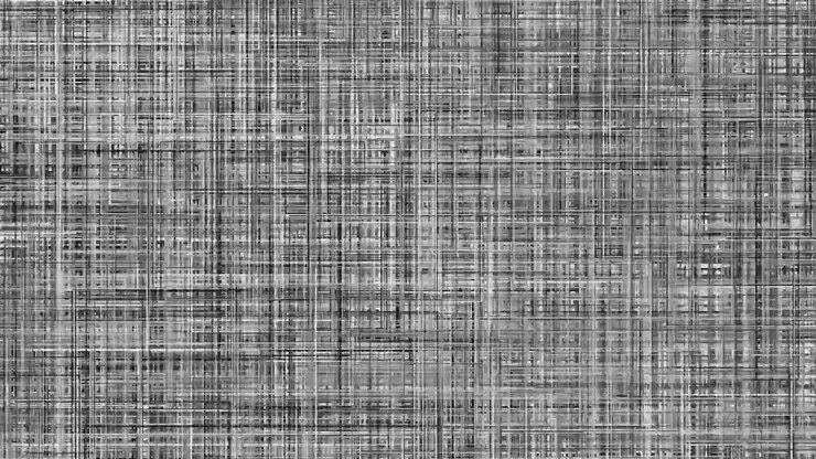 Seamless Loop of Abstract Gray Grid Lines Pattern