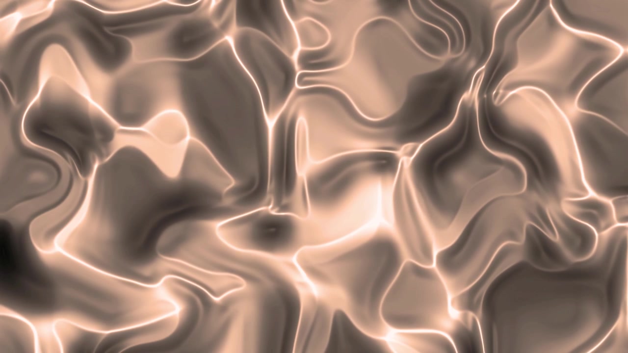Sfondo liquido astratto e luminoso con movimento fluido organico.