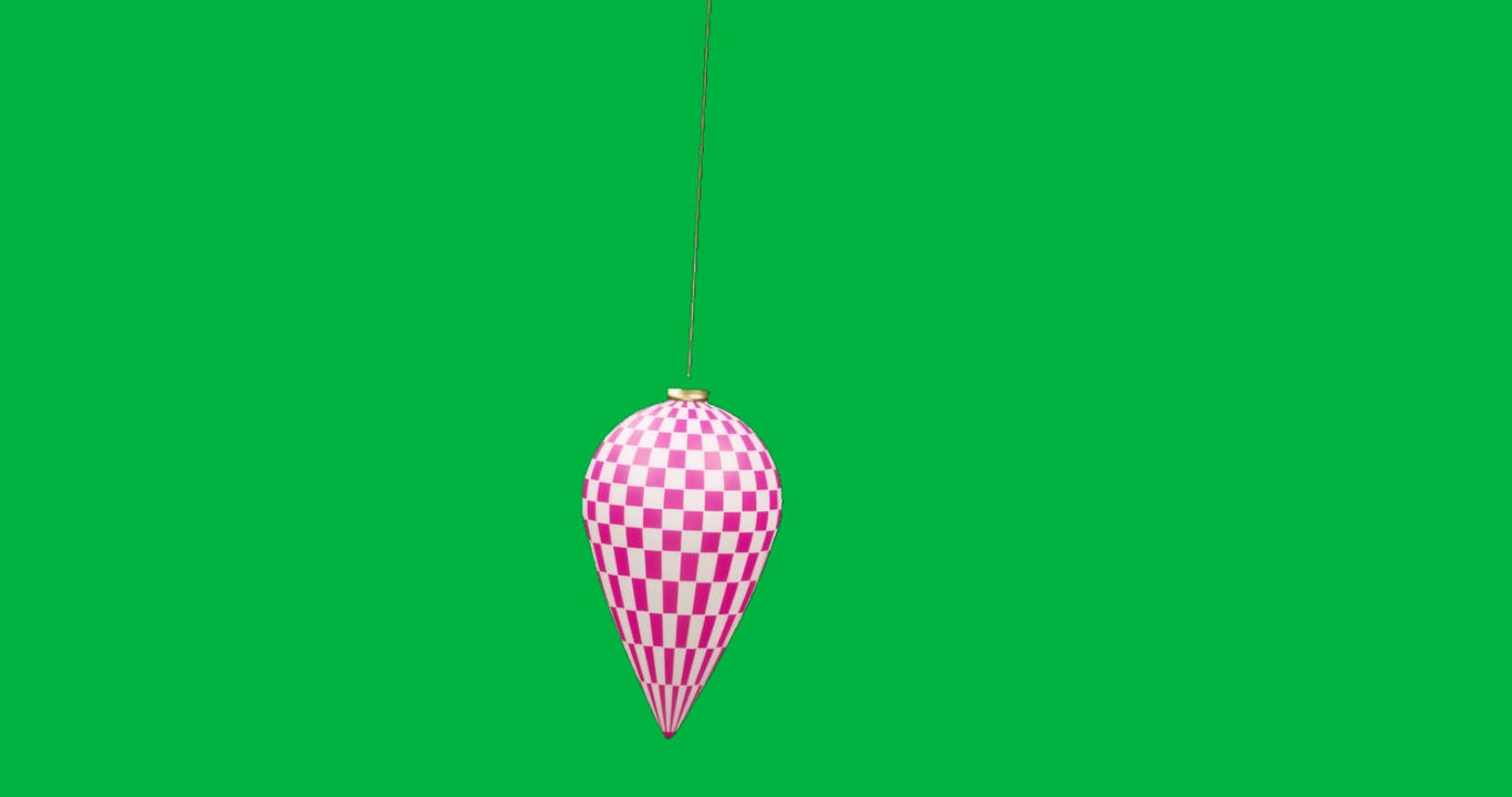 Grafici che aggiungono un ornamento a scacchiera a forma di cono in un file di design, con sfondo trasparente.