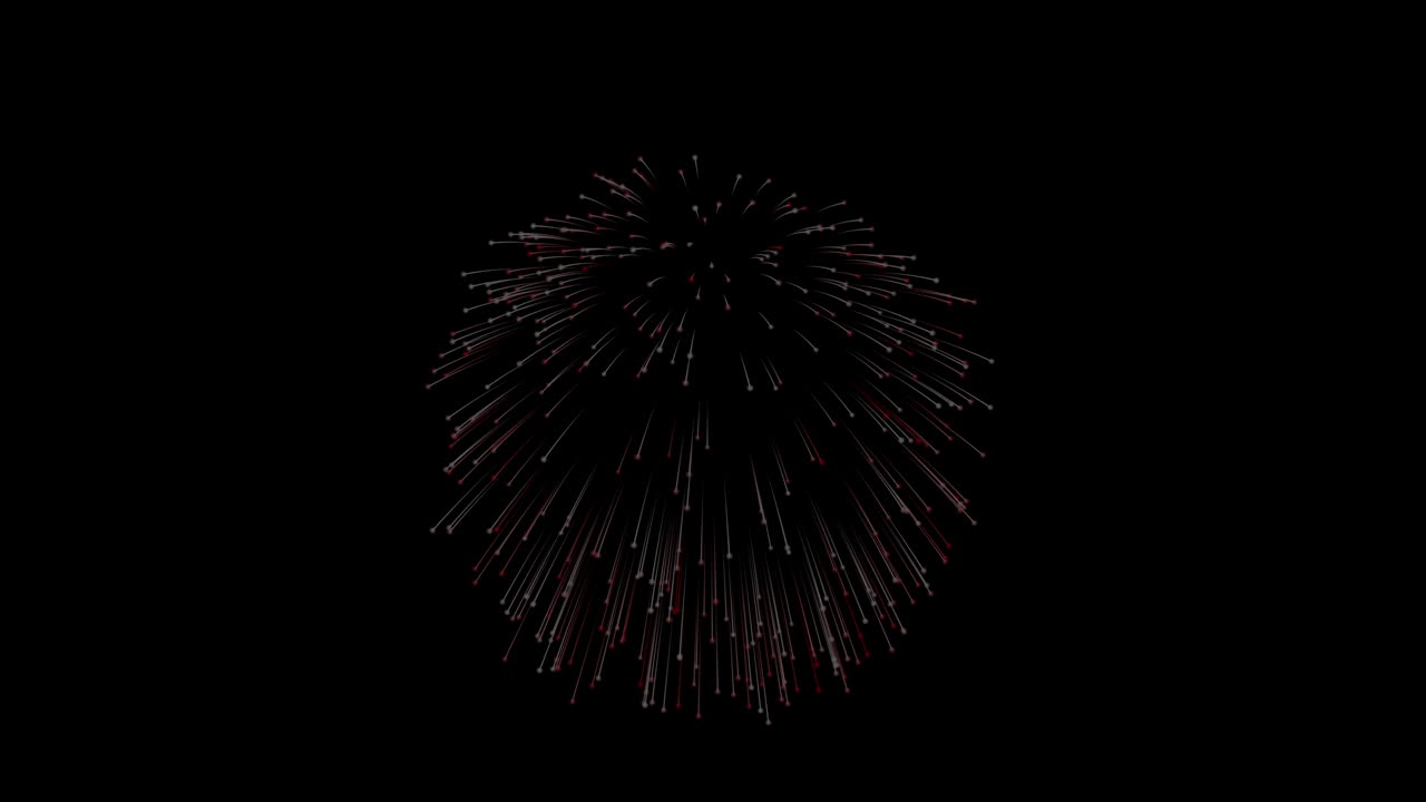 Happy new year 2021 concept. 4K.Animation loop seamless of real fireworks background. fireworks with bokeh lights in the night sky. glowing fireworks show. New year's eve fireworks celebration