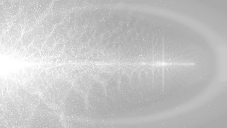 partikel weißes geschäft helles glitzer bokeh staub abstrakte hintergrundschleife