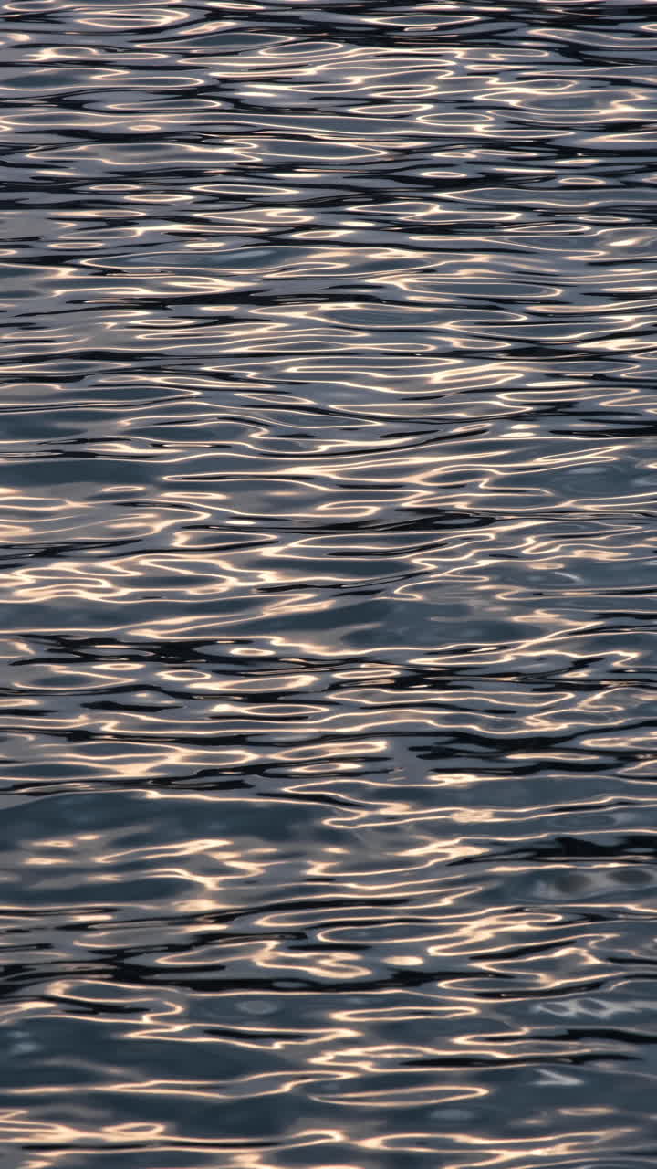 la superficie del mar brillaba con chispas