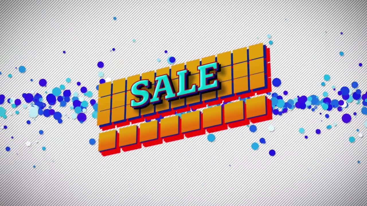 gráfico de venta en fondo blanco con puntos