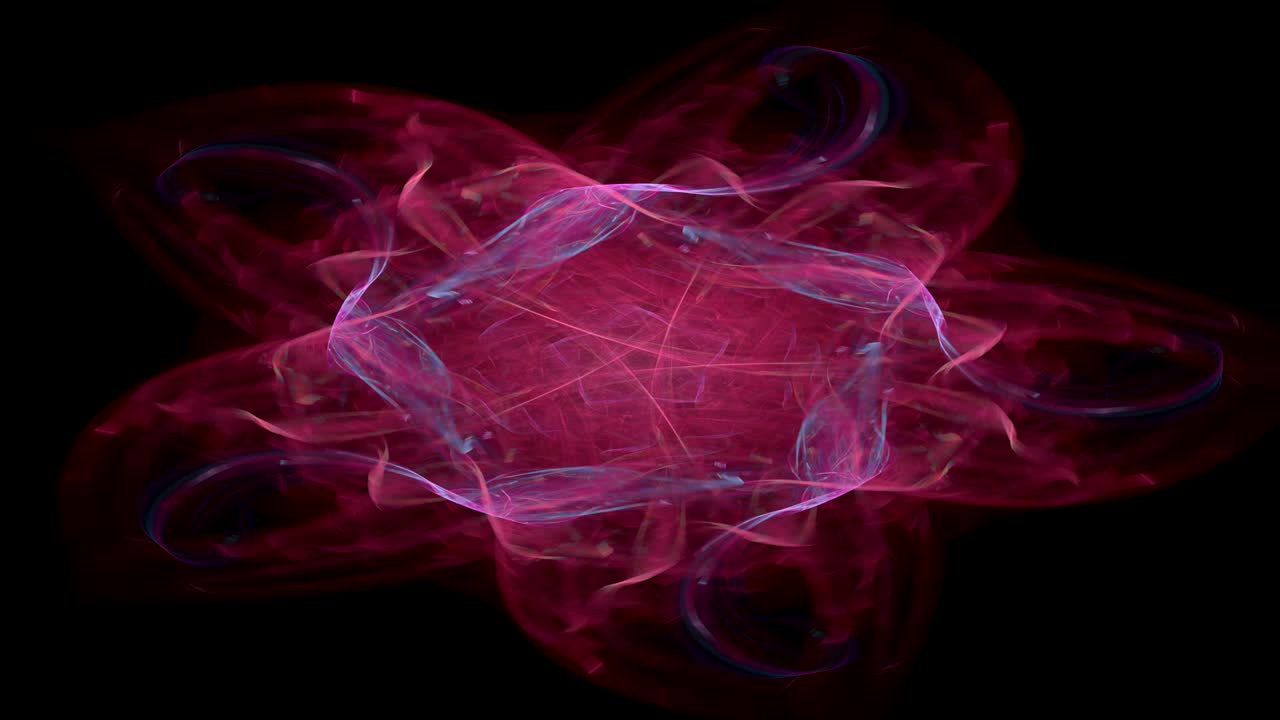 fondo de movimiento abstracto, ondas de energía y relámpagos, bucle sin costuras capaz