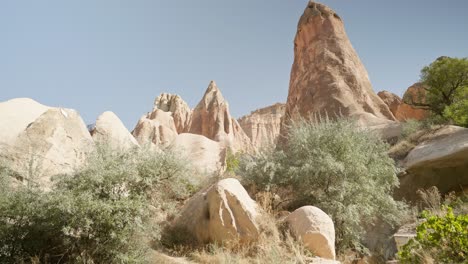 Unique-rock-formations-Rose-valley-Cappadoccia-fairy-chimneys-landscape