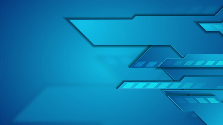 Abstract blue technology modern motion background