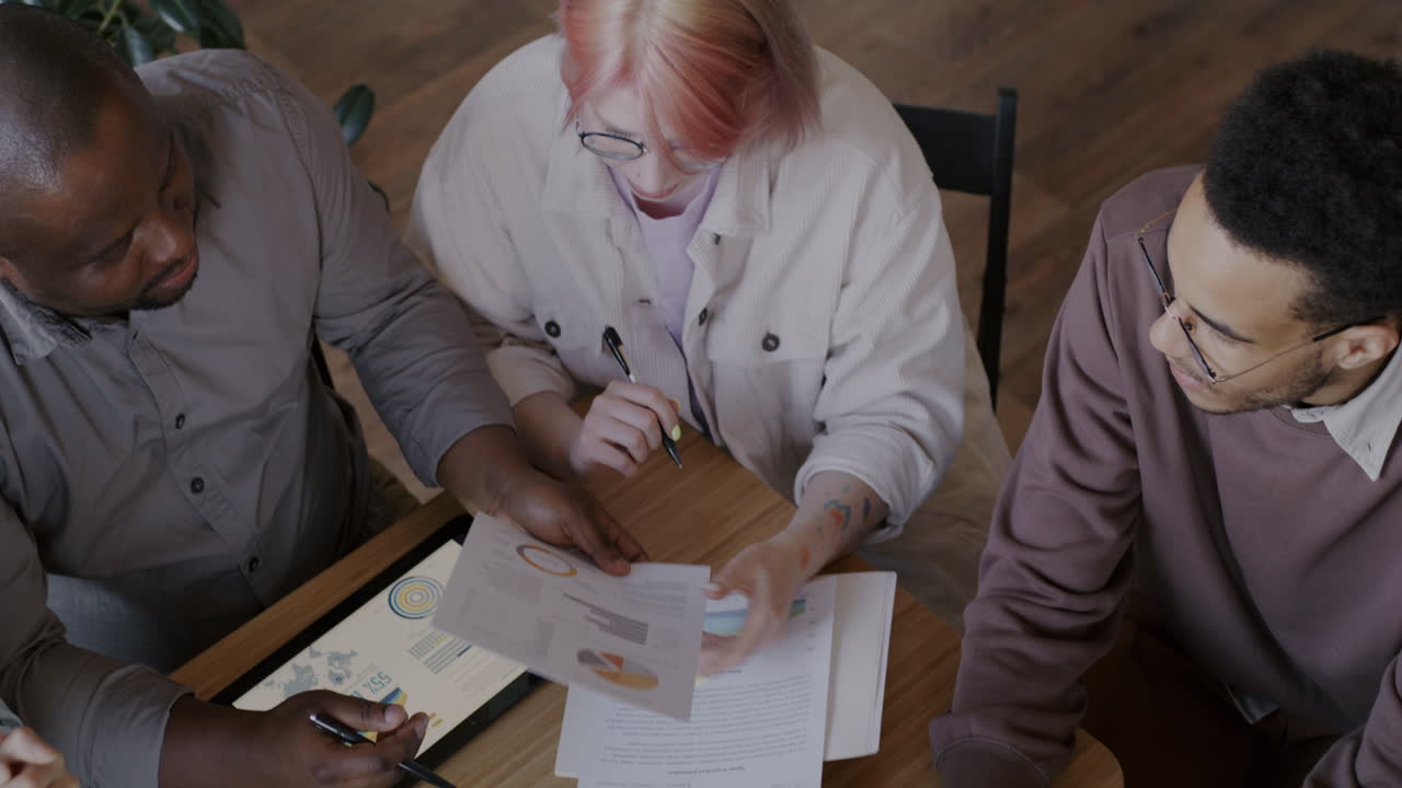 Diverse Team in a Business Meeting