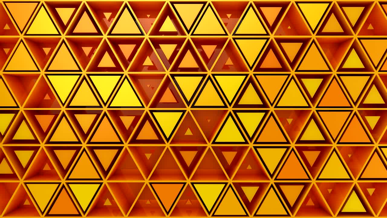 el fondo de los triángulos