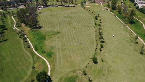 Aerial-view-of-El-Paraíso-Golf,-Spain