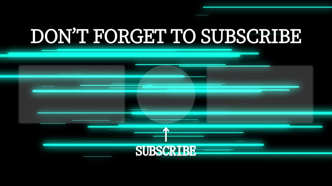 iluminación del objeto tarjeta final pantalla final gráficos de movimiento